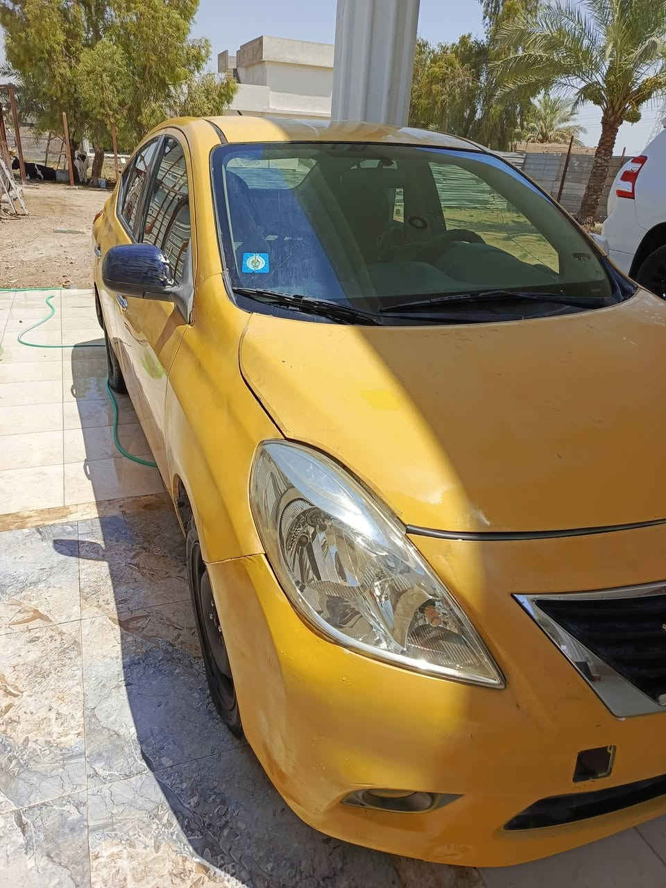 السلام عليكم
نيسان فيرسا وارد امريكي 
موديل 2012
كير اوتماكيك
مكينه 1600
تبريد ثلج 🥶 مبدل منضومه قبل اسبوع
حماوه ثابته شرط تطلع بيه الضهر
بيه حادث جاملغ خلفي ومعمر 
سيارة نقصه طوافه مالت بانزين جايبه اني بس شده
وسيارة مرات عندي تكوم تراوح جويتر مالته فقط
صدر جديد تحكم ستيرن 
رقم بغداد دولي بسمي
مكان بغداد تاجي مقابيل منشئأ نصر
*********** موجود وتساب
السعر 65 $

