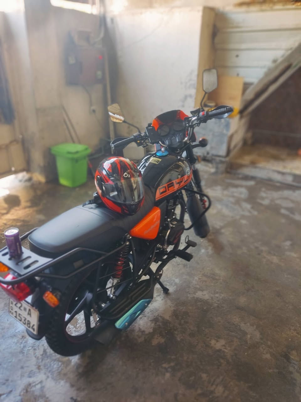 السلام عليكم
دراجة دايون للبيع موديل 2025 شهر ال6
الله شاهد دراجة جديدة حتا شغل ما جاي اشتغل بيها لان عندي دراسة  وعايفها طابكة الي  رايد يشتريها يراسلني على رقم *********** على الوتساب  مكاني بغداد جديدة
