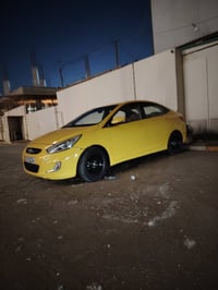 اكسنت خليجيا للبيع او مراوس موديل ٢٠١٦ السيارة جاهزه كير محرك تبريد مك...