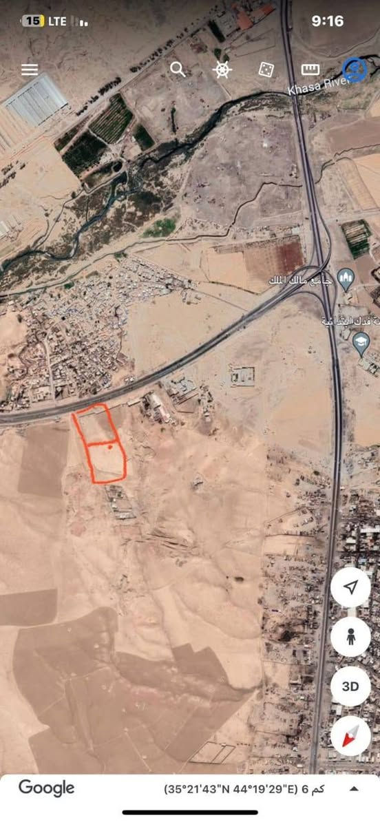 قطعه ارض للبيع 200 متر طابو  زراعي قرب مشروع مستشفى الجديد تعبر اشويه السيطرة  قريب على الشارع الخدمي خدمات متوفر.... السعر  30 مليون  وبي مجال الاستفسار مراجعة مكتب الصالح للعقار  كركوك حي النصر شارع الوسط الاتصال
***********
***********
