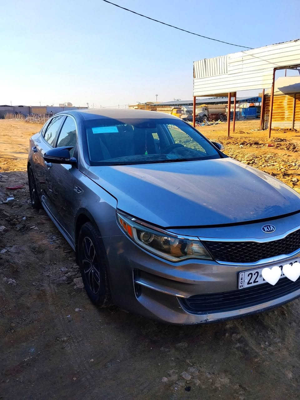 سلام عليكم اوبتيما للبيع 2018 محرك 2400 سيارة جديدة جاهزة من كلشي كير محرك حداديه تخم تاير تبريد ما نقصها برغي
 بيها الباب مال السايق بي صبغ 
بسمي رقم انكليزي اربيل شراي تعال خاص او اتصل *********** ديوانيه 👍👋
