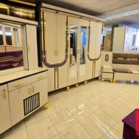 غرفة نوم كاملة • دولاب ٦ أبواب • سرير ١٦٠×٢٠٠ صندوق