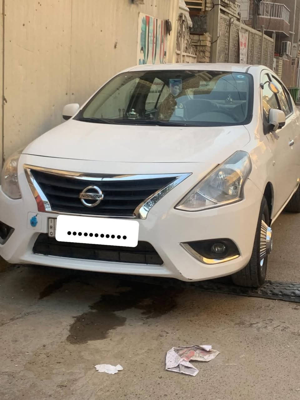 يا الله مره خصت الادمن نيسان سني ٢٠١٦ رقم بغداد دولي بسمي بيهه حادث خلفي ومعمره تعمير واحد عله واحد تدفه تبريد خير من الله مكينه كير كفاله سياره احله من الصور السعر ٧٠ وبيهه مجال لطيبين ***********.   ***********
