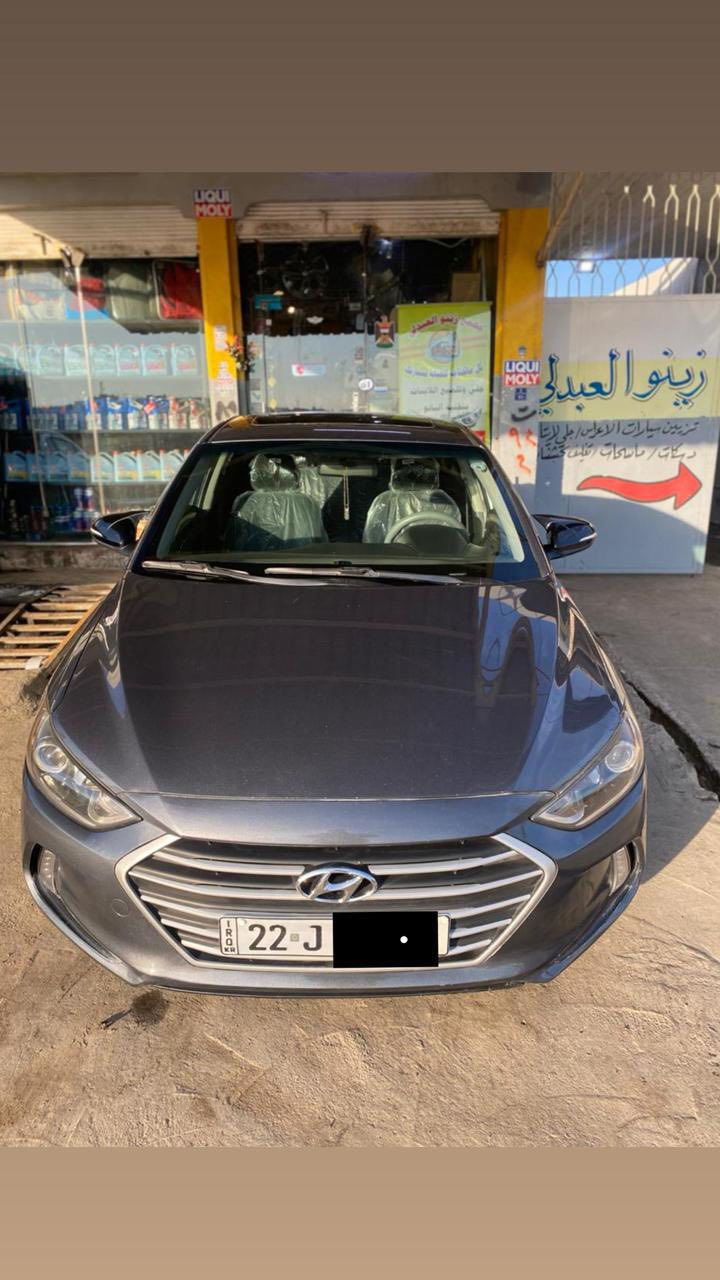 هونداي النترا HUNDAI ELANTRA 2017. 
بيع او معارض
فول بصمه + تنته 
السياره كفاله عامه من الصبغ  🔥
المواصفات:
🔥- لايتات زينون
🔥-ستيرن والكشنات امامي خلفي هيتر 
🔥-3 انضمه قياده (sport-normal-eco)
🔥-بلاجكتورات زينون
🔥-كروز تثبيت سرعه 
🔥-حساسات 
🔥-شاشه اندرويد 
🔥-تحكمات ستيرن 
🔥-ويل كب لمتد
🔥-طخم تايرات جديد 
🔥-مانع انزلاق 
🔥-منافذ شحن (usp-aux)
🔥-ممشى 180km
🔥-سنويه هزه جديده 2025 سياره مصفره من غرامات وباسمي 
ضرر السياره  مرفق بالصور بدون معجون او صبغ  بارد خفيف 
السعر : 140 $ بي مجال بسيط 
للتواصل :0750 3226148 واتساب 
اتصال ***********
