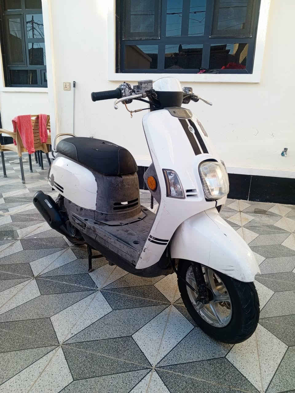 سلام عليكم دراجه ماكس بوليس للبيع دراجه مال حاويه نهايت25نزلت دراجه خير من الله دراجه نكره سلف بكل وكت سعر 900وبيه مجال ***********
