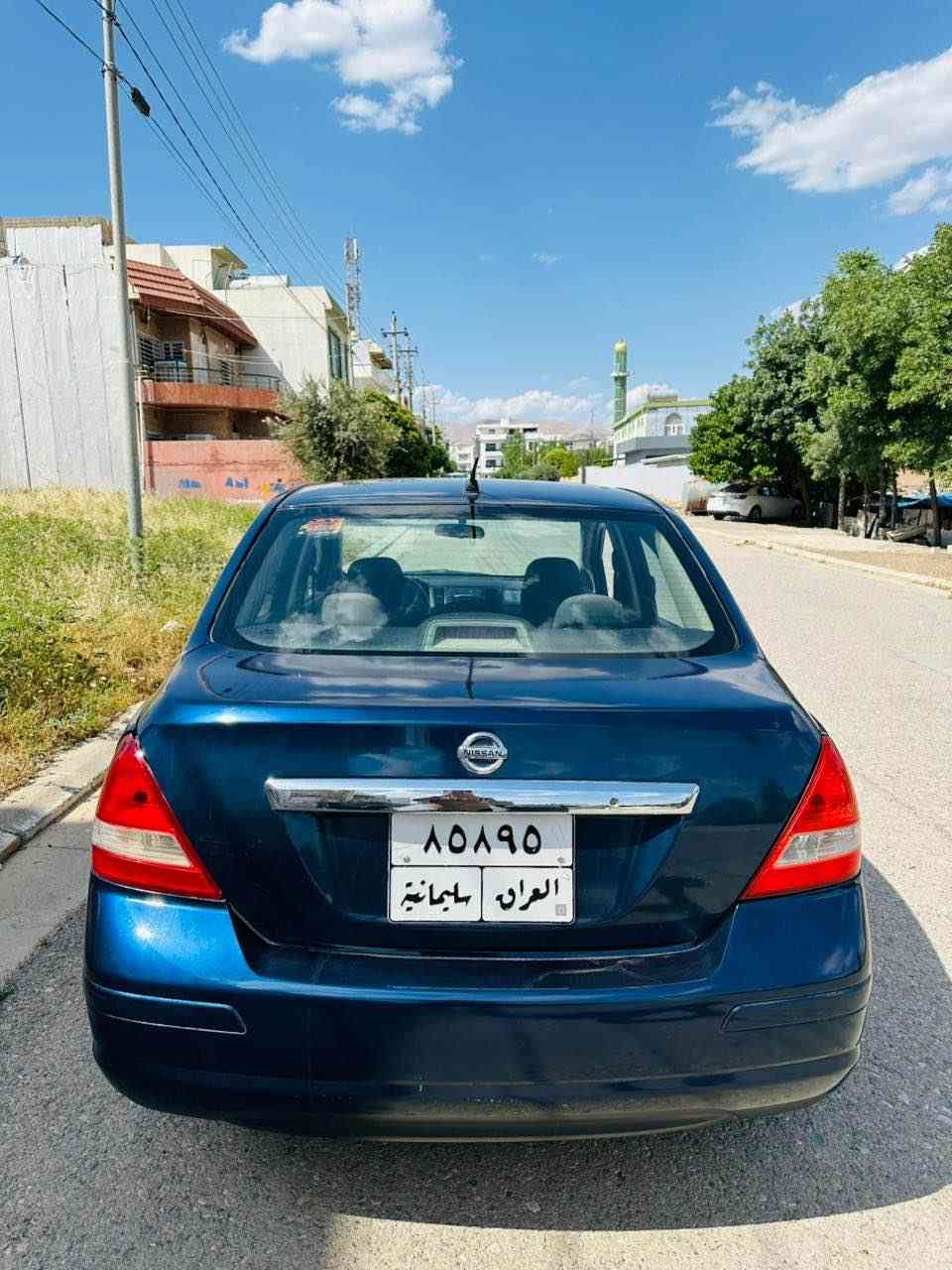 نیسان ڤیرسا مودیل 2010 ئۆتۆماتیک چوارجام کارەبا گیرو مەکینە بەشەرت  چوار پارچەی بۆیاغە سەنەوی بەسەر چووە بەشەرتی تەحویل و وەکالە  سعری 75گەڵاو معامەلە ژم *********** السليمانية, العراق
