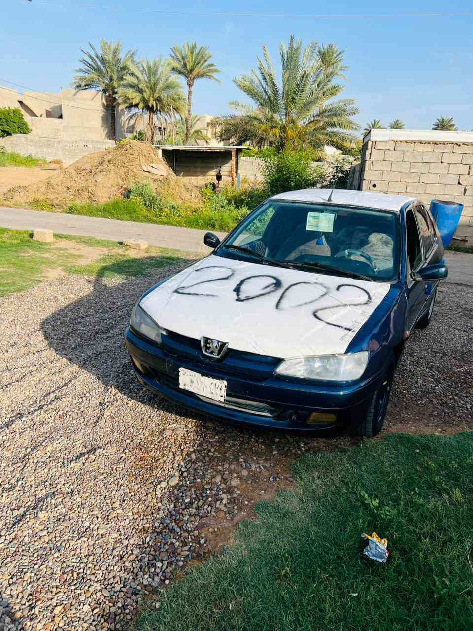 السلام عليكم
للبيع بيجو 306 
مصبوغه عامه بس رش بدون معجون 
صدرها جديد جدأ
راعيها ما اندله ابيع كوم حديد 
محركها بي بخار 
تخم تايرات جوها 
مكان السياره صلاح الدين الضلوعيه 
السعر 19 وبيها مجال قليل 
رقم ***********
