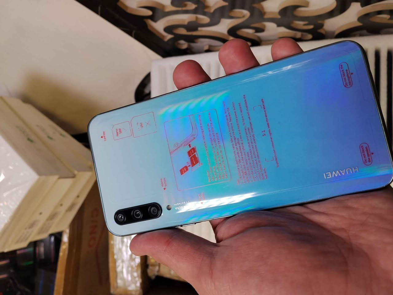 🟢هواوي Y9s
🔴سعر الجهاز: 100 الف
🟢يدعم خدمات گوگل 
🟢الملحقات (كارتون + شاحنة + سماعة + حافظة)
🟢التخزين / الرام: 128 جيجا مع 6 جيجا رام
🟢 المعالج: ثماني النواة Hisilicon Kirin 710F تكنولوجيا 12 نانو
🟢 الكاميرا: خلفية ثلاثية 48+8+2 م.ب. / امامية منبثقة 16 م.ب
🟢 الشاشة: 6.59 بوصة بدقة FHD+ بدون اي نوتش
🟢نظام التشغيل: اندرويد 9.0
🟢البطارية: 4000 مللي أمبير
🟢متوفر جملة -مفرد
🚗 توصيل جميع محافظات العراق
🔴للحجز مراسلة الصفحة ارسال العنوان ورقم الهاتف
📞*********** بغداد, العراق
