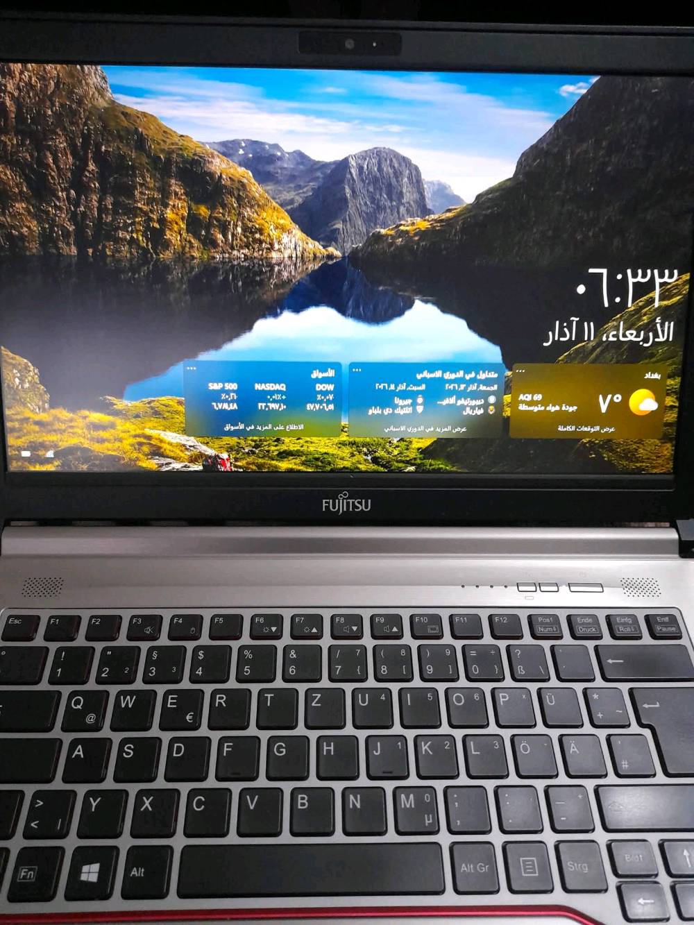 سلام عليكم شباب لابتوب فوجيستو للبيع مواصفات
المعالج: Intel Core i5-6300U (جيل سادس) بسرعة تصل إلى 2.50 GHz.
الذاكرة (RAM): 8 جيجابايت DDR4.
الهارد: 256 جيجابايت SSD.
كرت الشاشة: Intel HD Graphics 520.
البطارية: أصلية، تدعم العمل لأكثر من ساعتين.
النظام: Windows 10 Pro (إصدار 64 بت).
الملحقات: شاحن أصلي، حقيبة، وماوس.
مكاني بغداد حريه ساحه عدن ماعندي توصيل سعرها 180الف وبيها مجال
