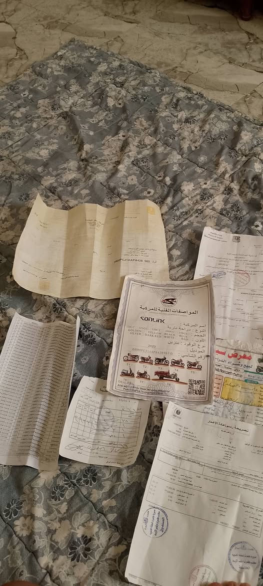 ***********سلام عليكم شبابنه تايكر 23مال تخزين جابوها فتره وضموها كامله برغي ما ممدود عليها جيب فيتر وتعال دراجه كامله بمعاملت لترقيم حته رسومات مدفوع بيها 7ورقات يعني ينفتح ترقيم تبصم وتستلم لوحه اكفلك لدراجه من لترقيم من لمحرك من شاصي سعر خاص ولميعرف بل درجات ليدخل خاص
