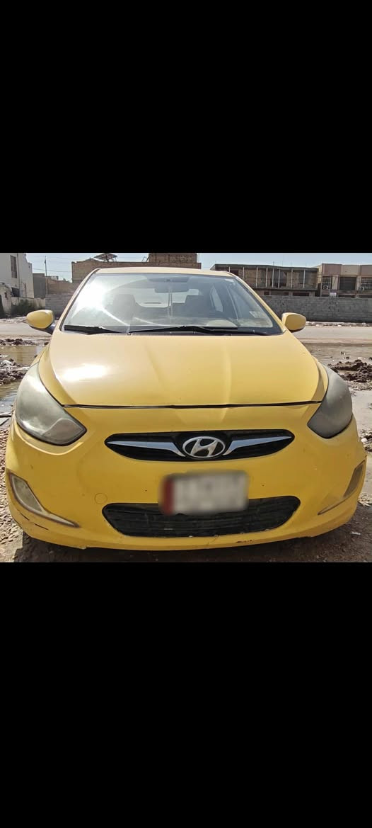 هونداي اكسنت للبيع موديل 13 رقم قادسيه بسمي محرك 1600 كير محرك  تبريد بلادي تخم تاير جديد  للاستفسار رقم *********** ..سنوية 2027
