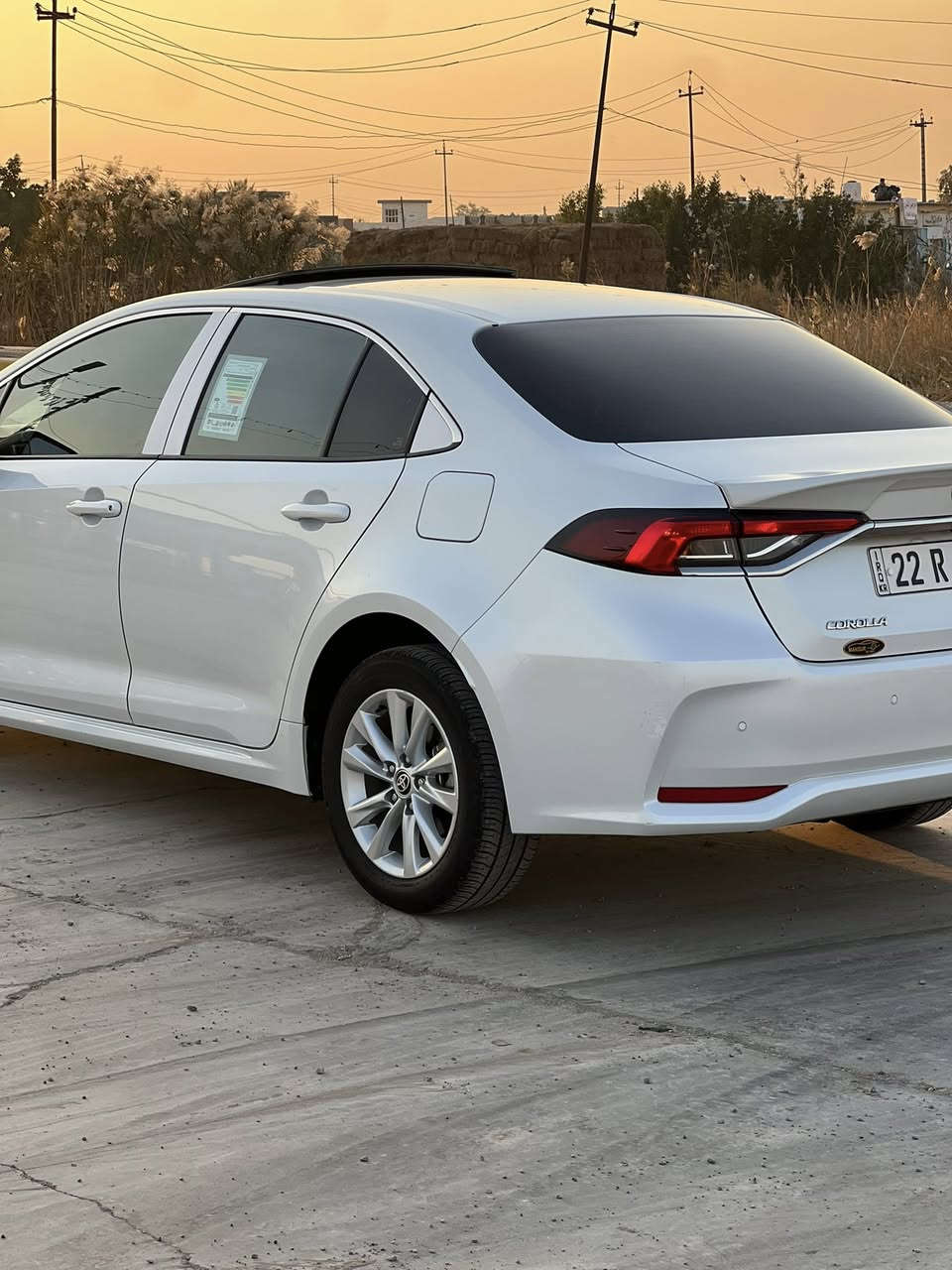 تيوتا كورلا 2023 خليجي ساز ياباني أصل  
خليجي(كفالة صبغ وضربة وتبديل وفتح

رقم أربيل الدولي سنوية جديدة وهزة جديدة تحويل ثاني يوم بشرط 

ـــــــــــــــ

فئة الـ GLI فول مواصفات:

فتحة سقف 

تحكم ستيرن 

شاشة چبيرة تدعم نظام الكار بلاي 

أشاير بالمري 

وضعيات قيادة 

دواخل لونين بلاد 

حساسات خلفية 

بصمة تشغيل عدد 2 

حساسات أمامية 

مانع تصادم 

تبريد قطعتين 

مداخل شحن USP أمامية وخلفية 

شاشة عرض أعطال 

كامرة خلفية دوارة 

ـــــــــــــــــ

السيارة على وضع الوكالة وماناقصهة برغي 

(مكينة وگير وتخم تاير وحدادية وتبريد كلة بوضع الوكالة ترايك زيرو) 

عنوان واسط العزيزيه 

رقمي ***********
