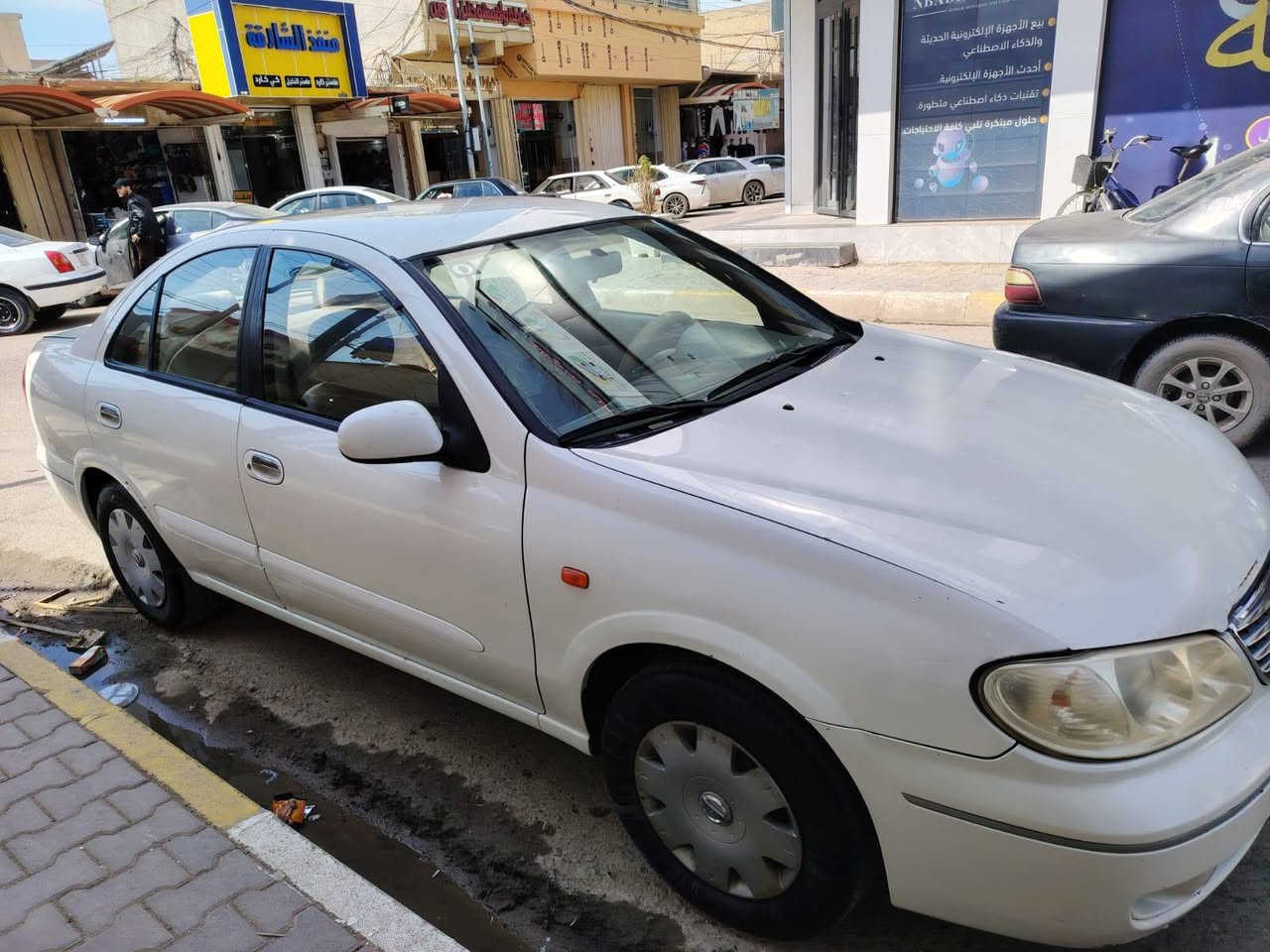 السلام عليكم
مكلف بالنشر.. بيع نقد فقط 
سياره.. نيسان. صني للبيع 
موديل 2008.. سياره جديده جاهزه.. كير عادي+محرك شرط..تدفئه +تبريد شغال.. رقم صلاح الدين دولي 
بسمي تريد تحويل تريد وكاله.. صبغ قطعتين فقط أثر شخوط.. بدون دواخل. بيها سونار 
السعر..(80)وبيها مجال... اللاستفسار اكثر.. اتصل وتدلل 
(***********)(***********)
