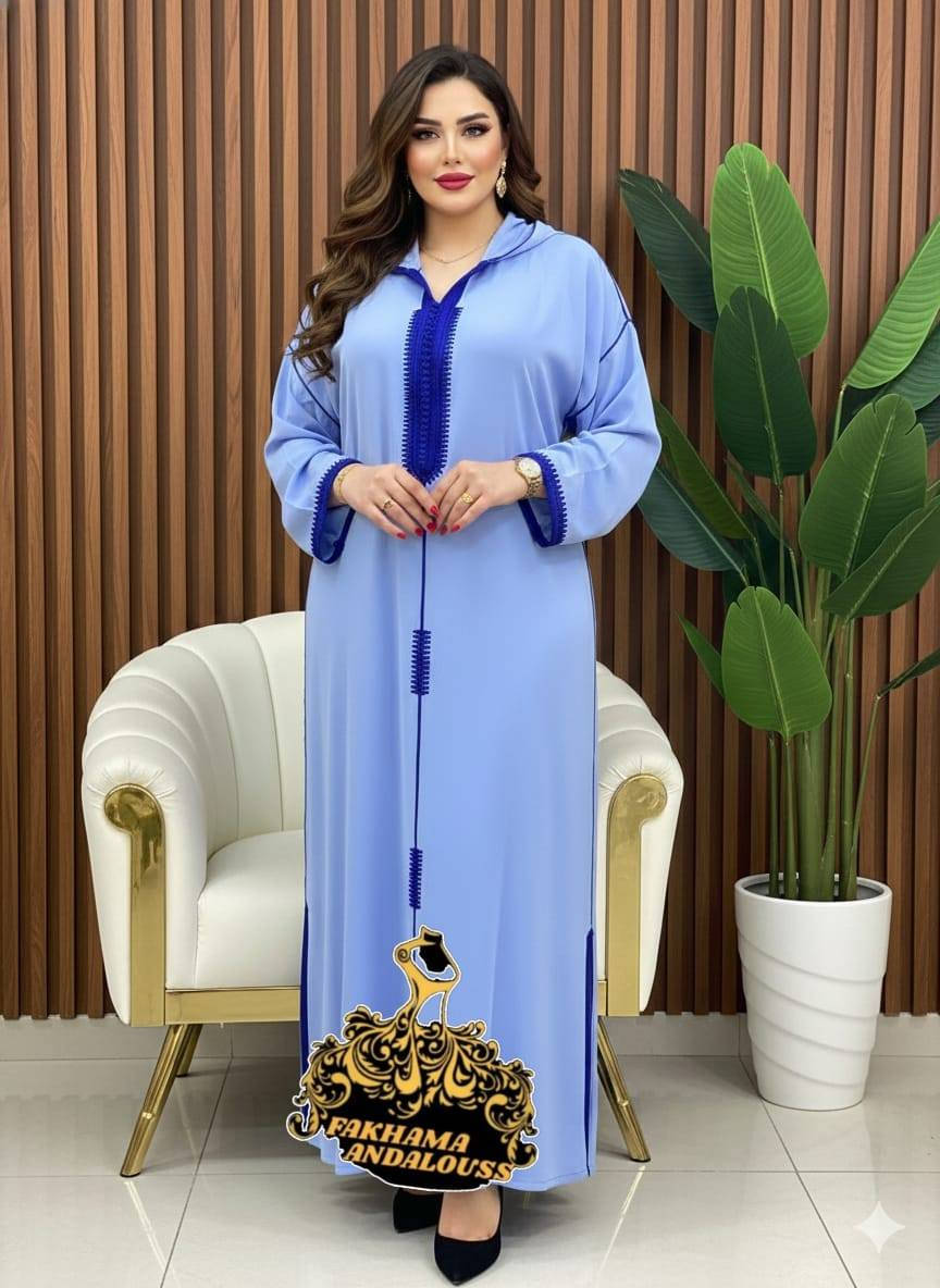 محبوبة الجماهير رجعات تاني بنائا على طلب الأبناء ديالنا
لعشاق الزي المغربي و الأناقة والخدمة المتقونة 
جينا وجبنا ليكم جلابة من أفخم أنواع كريپ 1er choix🥇 
🔘 جلابة فصالة مخزنية أوڤر سايز 
🔘 مطروزة بالطرز المعلم في الصدر واليد والكتف 
🔘 ومخدومة بالسفيفة العريضة 
🔘 والعقاد نص طوق بيد المعلم 
🔘 والفتيحات في الجناب بالسفيفة عريضة وبالعقيدات 
المقاسات :  S M L XL XXL 3XL 

تخفيض %


**إذا كنت صاحب هذا الإعلان وتريد حذفه لأي سبب، رجاءا أرسل رسالة إلى الدعم الفني**