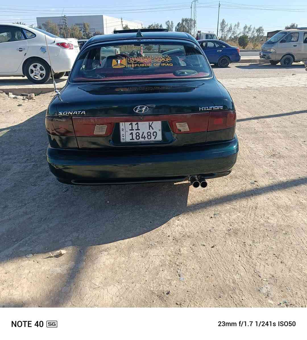 سلام عليكم سوناتا البيع موديل ٩٤سيارة مصبوغة للجمالية كير مكينه مكفولات  سياره حلوه  صورة سياره تخم تاير صدر خير من الله تدفع تبريد ثلج سياره مال جناي رقم بغداد تحويل مباشر مكان سياره ديالى الخالص تصال علا هاتف *********** غير متواجد على فيس سعر ٤٥بيها مجال لم يشتري يكسر بحلال العالم
