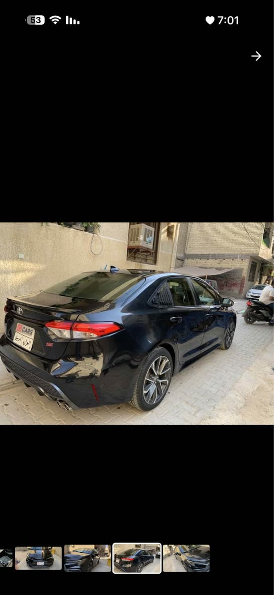 السلام عليكم للبيع كورلا موديل 2020 se ماشيه 63الف وارد امريكي حادث سرقه 3صبغ 2فتح بدون داخل بدون أرباك العنوان بغداد الكريعات شارع الكويتي رقم أربيل شركه رقمي *********** بغداد, العراق
