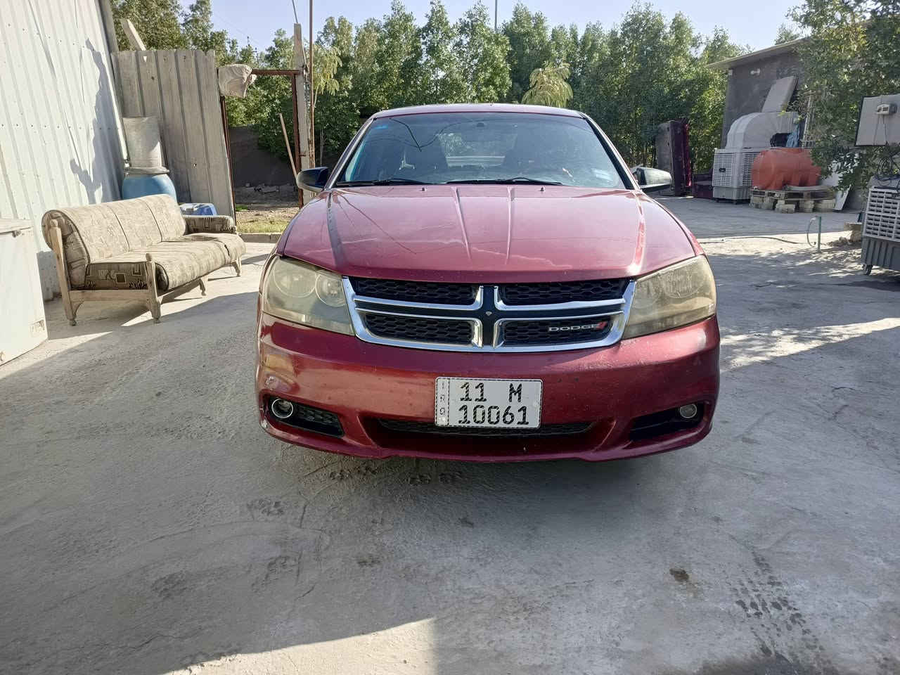 السلام عليكم للبيع لو مراوس دوج افنجر 2015
محرك 4 سلندر 2.4 
كير مكينة خير من الله 
سيارة وارد امريكي حادثة جاملغ امامي مصلح نفسه و راجع بمكانه 
السيارة نظيفة و مرتبة مال بيت رقم بغداد 
مكان السيارة الدورة ***********
