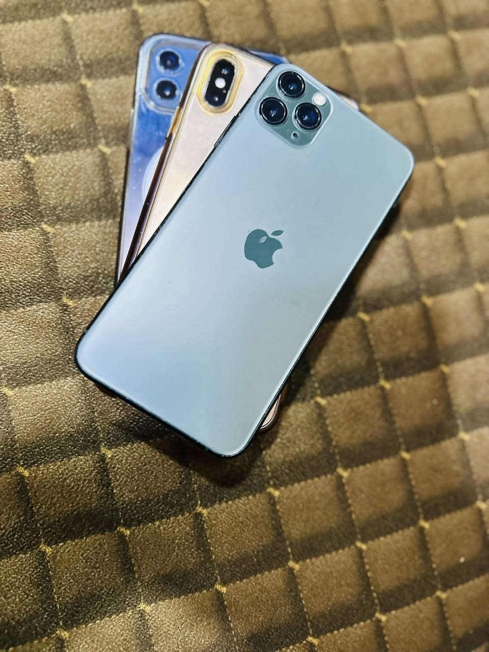 السلام عليكم 
عندي أجهزه اللبيع 

اول جهاز 12عادي
موصفات
ذ64
ب86مبدل تفصيخ 
مبدل شاشه تفصيخ 
فيس ايدي شغال
شاصي نضيف 
نموذج M
سعر 265بي مجال قليل

اكس ماكس 
ذ 64
ب100 مبدل
نموذجM
تك سيم
مبدل شاشه اصليه
سعر 160بي مجال قليللل

11ابرو ماكس
ذ64
ب100مبدل
(دبل سيم )
نموذج M  
نضافه 💯
مبدل شاشه اصليه 
سعر 230بي مجال قليلل
رقم الهاتف :***********
❤️
