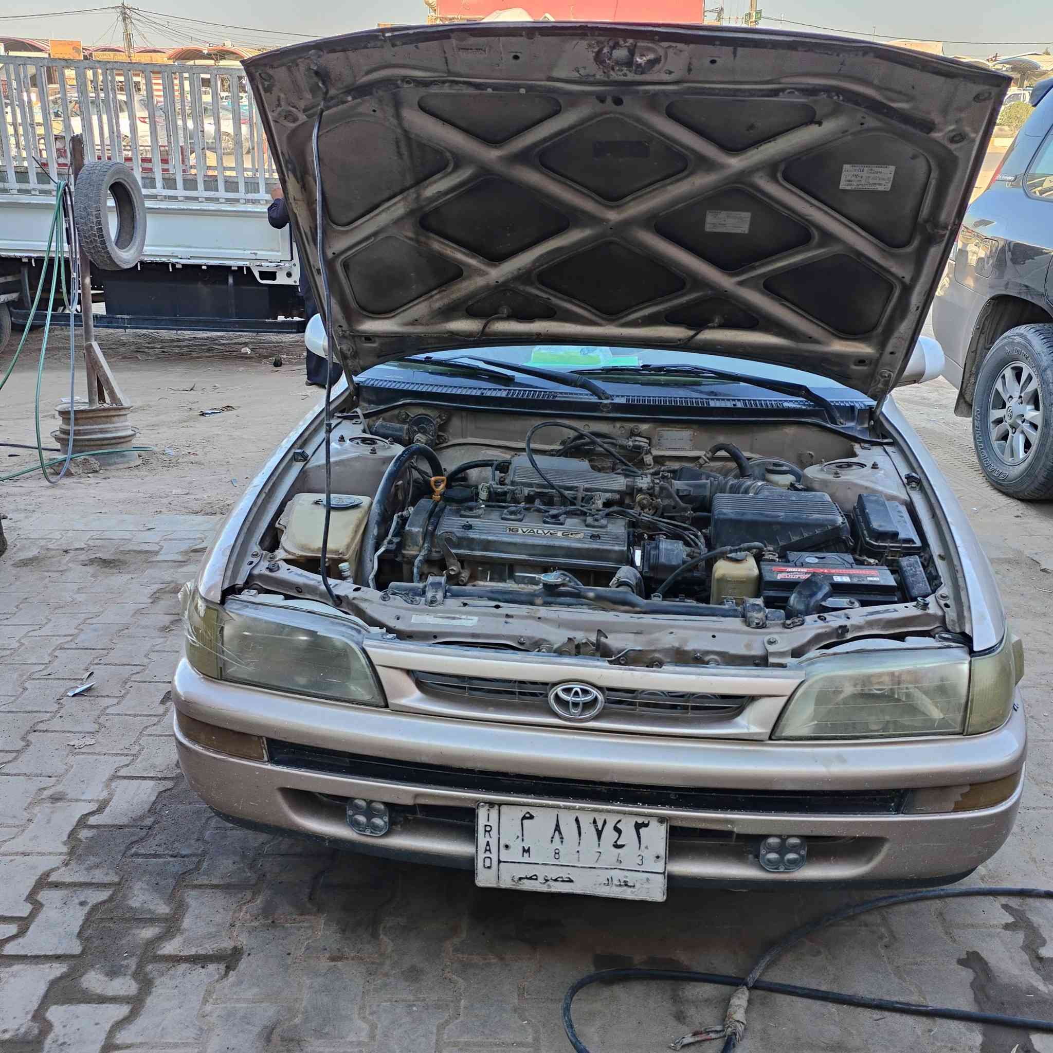 كورلا للبيع ١٩٩٤  
سنويه ساقطه وراعيه موجود باي وقت يداور 
 مكينه شرط لا تنقيص ولا تبخير . 
دواخل مدوشمه 
مصبوغه اثر جراد 
مكفوله من الضربه القويه 
السعر النهائي   49 

مكاني نجف ( طريق نجف كربلاء  عمود ٤٨٨) 

الرقم ***********
