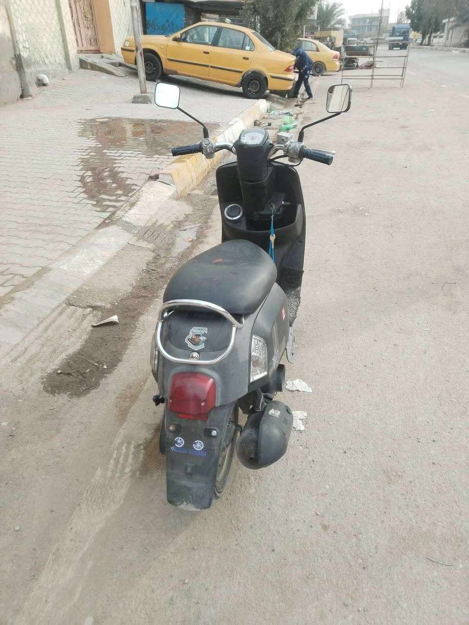 دراجة بوليسي للبيع نكره سلف هندر كله شغال اشاير يشتغلن السعر مليون و50 وبي مجال العنوان بعقوبه منطقة جرف الملح قرب فرن صمون السعاده *********** او عالخاص
