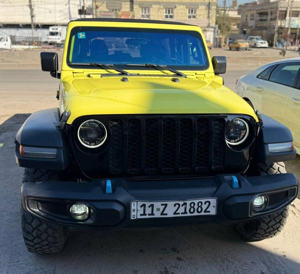 جيب رانكلر موديل 2023 (بانزين - هايبرد - بلكن شحن)    مكفوله من الدعاميه للدعاميه لون مميز متغير
سيارة بدون صبغ بدون تبديل  

💎 ســعــر ✅ ::  الــرد تلقائي 📮

سيارة ماشيه 23 الف  السياره جديده
بوضع الشركه بجم كبس 
عنوان بغداد البلديات 

رقم التواصل :--::--: ***********
