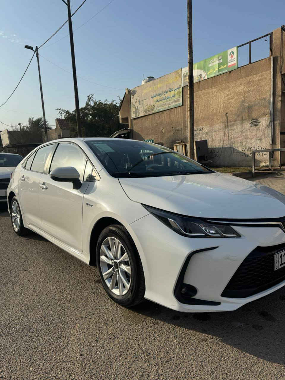 كورلا هايبرد ٢٠٢٤ شكل خليج
فول مواصفات ما عده الكشن 
ماشية ٢٧الف
داخل جلد اسود 
كفالة عامة  
السعر ١٤٩ وبيه مجال الشراي
مكان السيارة بغداد 
***********
