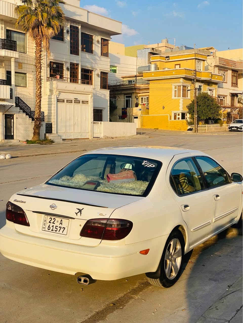 بەناوی خوای گەورە
نیسان ماکزیما٢٠٠٢ ناو زەرد
تەحویل ئەسڵ بەناوی خۆمانەوەیە بەشەرتی ئەوەی هەموو ئێراقی پێ بکەی 
مەکینە ٣٠٠٠مەرخوب 
گێڕو مەکینە بەشەرت مەکینەی نەکراوەتەوە 
مواسەفات 
جام کارەبا 
شاشە ئایپاد
ئاوێنە کارەبا 
تەبردید لەسەر سویچ🥶
پێشی کەپسە دوای بەحاڵ قرچێکی بەسیتی هەیە 
ناوو بەرگەدەرگای لۆک ناوی لەسەر دەقی شەریکە ماوەتەوە
هەیکەلی نمونەیە لە جوانی 
٤ تایەو ویلی لۆکی لە ژێرە 
تێبینی سەنەوی بەسەر چوە ٣ مانگە 
ناو نیشان سلێمانی لای پردی کۆبانی 
ڕەقەم تەلەفون 
*********** 
جوابی چات نادەمەوە لەگەڵ ڕێزم السليمانية, العراق
