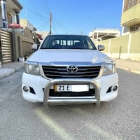 تايوتا هايلوكس موديل 2014 مكفوله من الضربه والصبغ رقم شمالي تحويل او و...