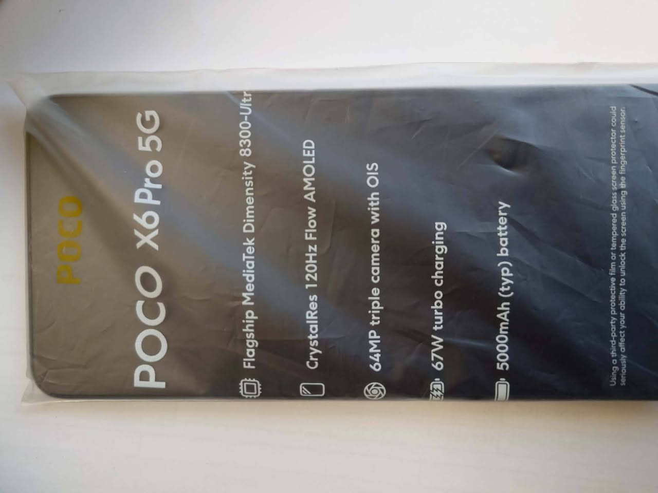 سلام عليكم بوكو x6 برو 512 /12 رام يشغل 120 بوبجي كامل هوه ملحقاته من شاحنه وكفر السعر 280 مكاني كركوك


**إذا كنت صاحب هذا الإعلان وتريد حذفه لأي سبب، رجاءا أرسل رسالة إلى الدعم الفني**