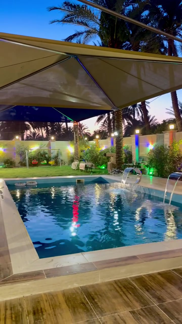 مزرعة للايجار اليومي في بغداد 📍📍🏖️
■غرفة نوم وصالة ومطبخ وصحيات
■مسبح للكبار 
■مسبح للصغار 
■العاب للكبار
■العاب للصغار 
■حديقة كبيرة  
■ادواة للشواء ومكان شوي كامل 
■جلسات خارجية 
■كراج داخلي 
■كهرباء ع مدار 24 ساعة 
■انترنت مجاني مفتوح 

العنوان : بغداد الكاظمية 📍📍

للاستفسار  : واتساب ***********
