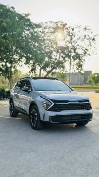 Sportage2024 xline الحادث خشم الجاملغ عكس السايق وشويه بارد بالجنطه بد...