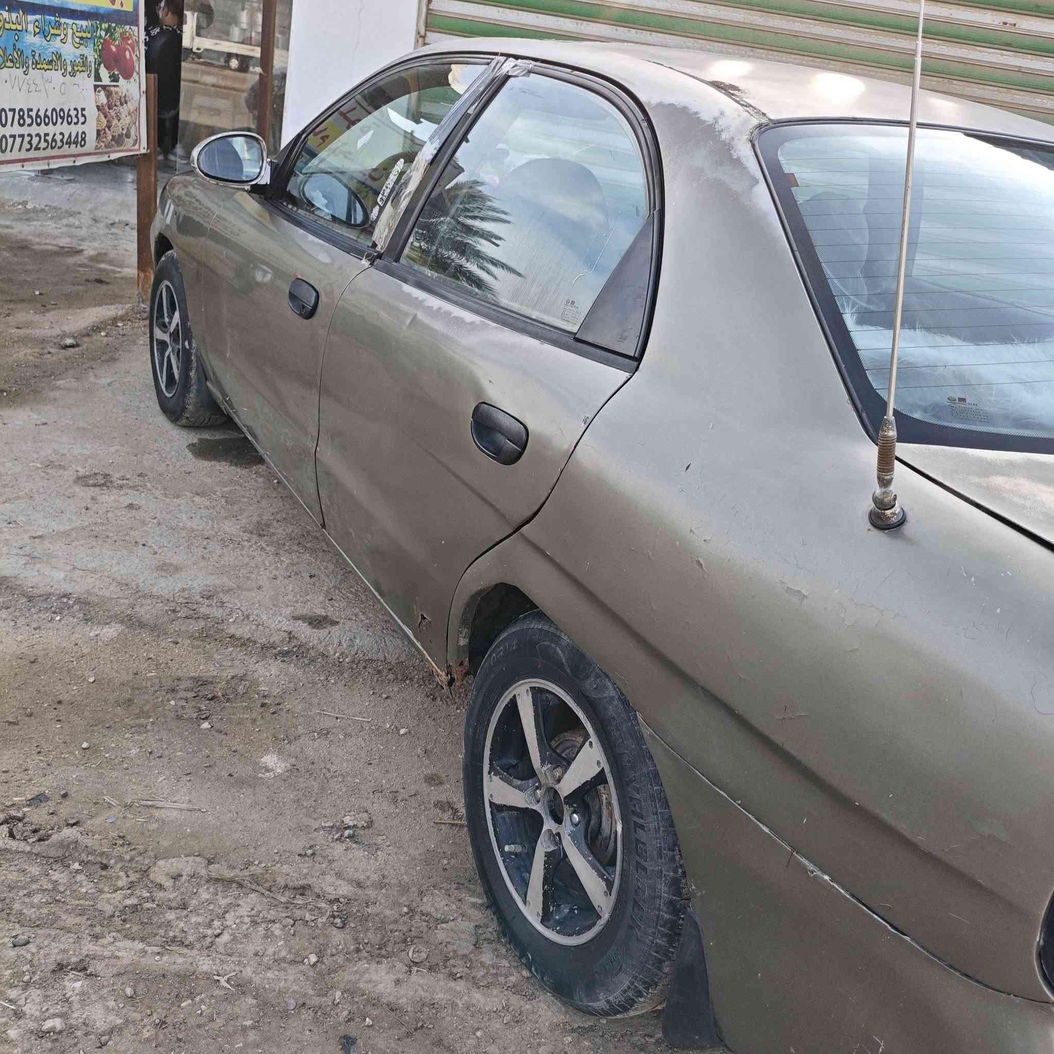 السلام عليكم
دايو نوبرا موديل1998
رقم كربلاء انكليزي مشروع وطني تحويل ثاني يوم سنويه لل30
مكاني بابل الحمزه الغربي سعر 35 وبيه مجال ***********
