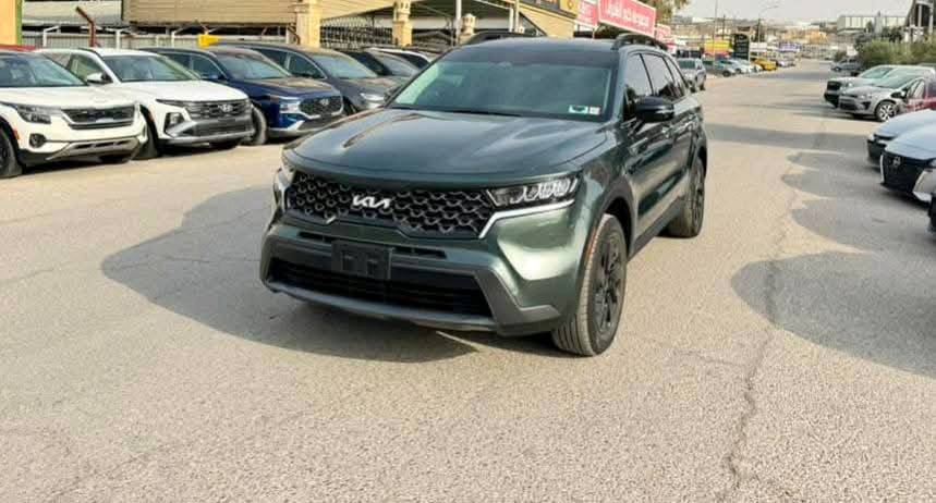 2023 KIA SORENTO
السعر10 2 $ ورقه 

سعة المحرك:- 2.5
اللون:- زيتوني  
المسافة المقطوعة :-000 26 mi 
عدد المقاعد :- 7 مقاعد 
مواصفات السيارة :- X Line 
* شاشه كبيره 
*كراسي كهرباء   
*وَيْل 20
*فرش جلد اسود 
*كامره 
*حساس تجاوز 
*بصمه
*حساس خلفي  
*تشغيل عن بعد 
*لايت زينون 
*اشاره بالمرايا
بدون رقم دخول جديد 
السيارة جديد 
وحادثه حلوو جاملغ الغلفي بدون ايرباك.
مصلح كامله 
العنوان بغداد  
***********

