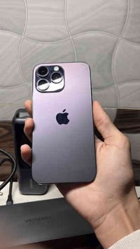 14pro max ذاكره 128g نموذج m  نضافه99‎%‎ مكفول وتر بروف ممبدل بي ايشي ...