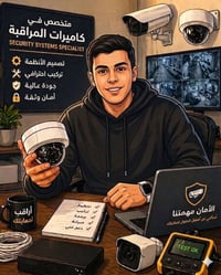📹🔒 تنصيب وصيانة كاميرات المراقبة وجميع أنظمة الحماية 🔒📹 نوفر لكم: ✅ تن...