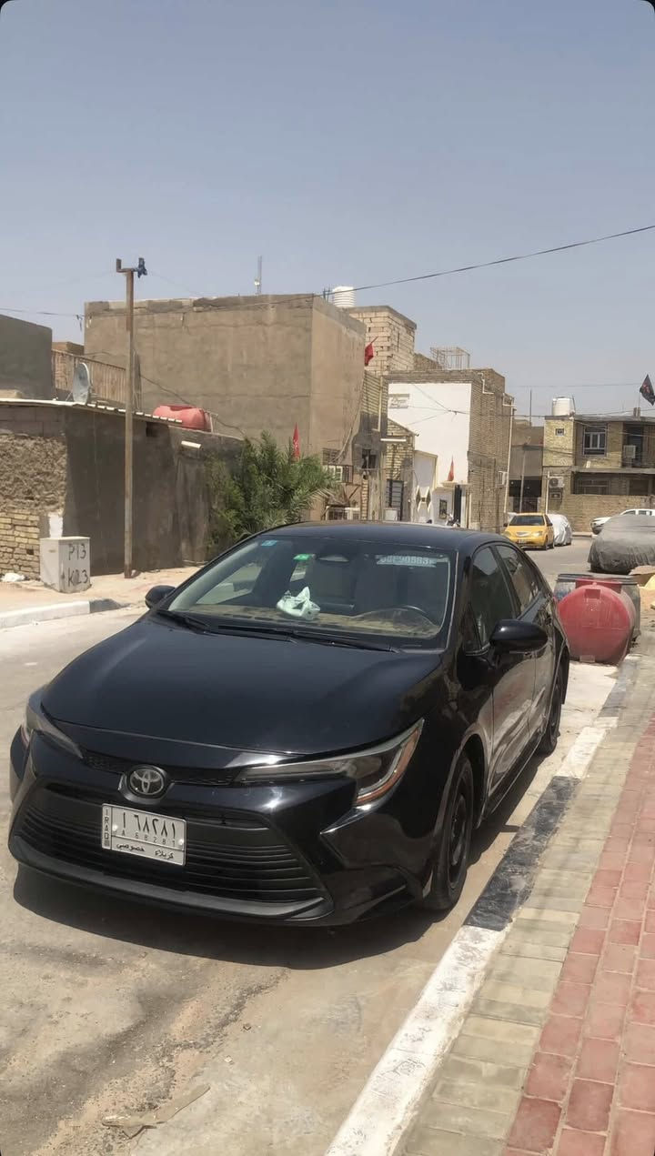 COROLLA
للبيع معوقين كربلاء وكاله عامه
موديل 2023
LE
لون اسود🖤
كشنات جلد حليبي و اسود
تبريد ثلج 🧊 
محرك 2000🛥️
بيها ٤قطع
وراد امريكي 🇺🇸
السعر 128وبيها مجال 
المكان كربلاء 
***********
