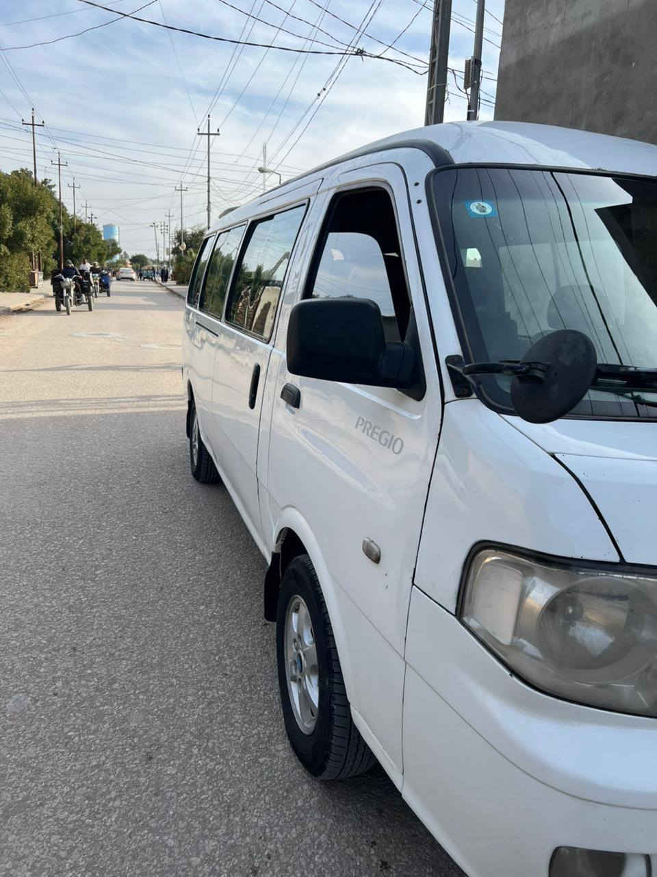 سلام عليكم
كيا بريجو منغولي 14 مديل 2005 اصل 

بسمي رقم بصره نكليزي 
سياره خليجيه مكينه كير اكسل حداديه تخم تاير كله جديد 
شواطي شرط سياره كفاله من ضربه وصبغ بس ربع صفحه الكصيره مكان السياره نجف قضاء المشخاب 
لاستفسار الاتصال 

***********
