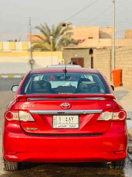 كورلا 11 امريكي
رقم كركوك مميز 487
هزه جديده تحويل ثاني يوم 
تبريد + تدفئه كلها شقال
شاشه وكامرا + زنون 
كير محرك شرط 
ضرر جاملق خلفي جها السائق وطارف الباب فقط 
السعر 120
مكان بيجي للستفسار اكثر 
***********
