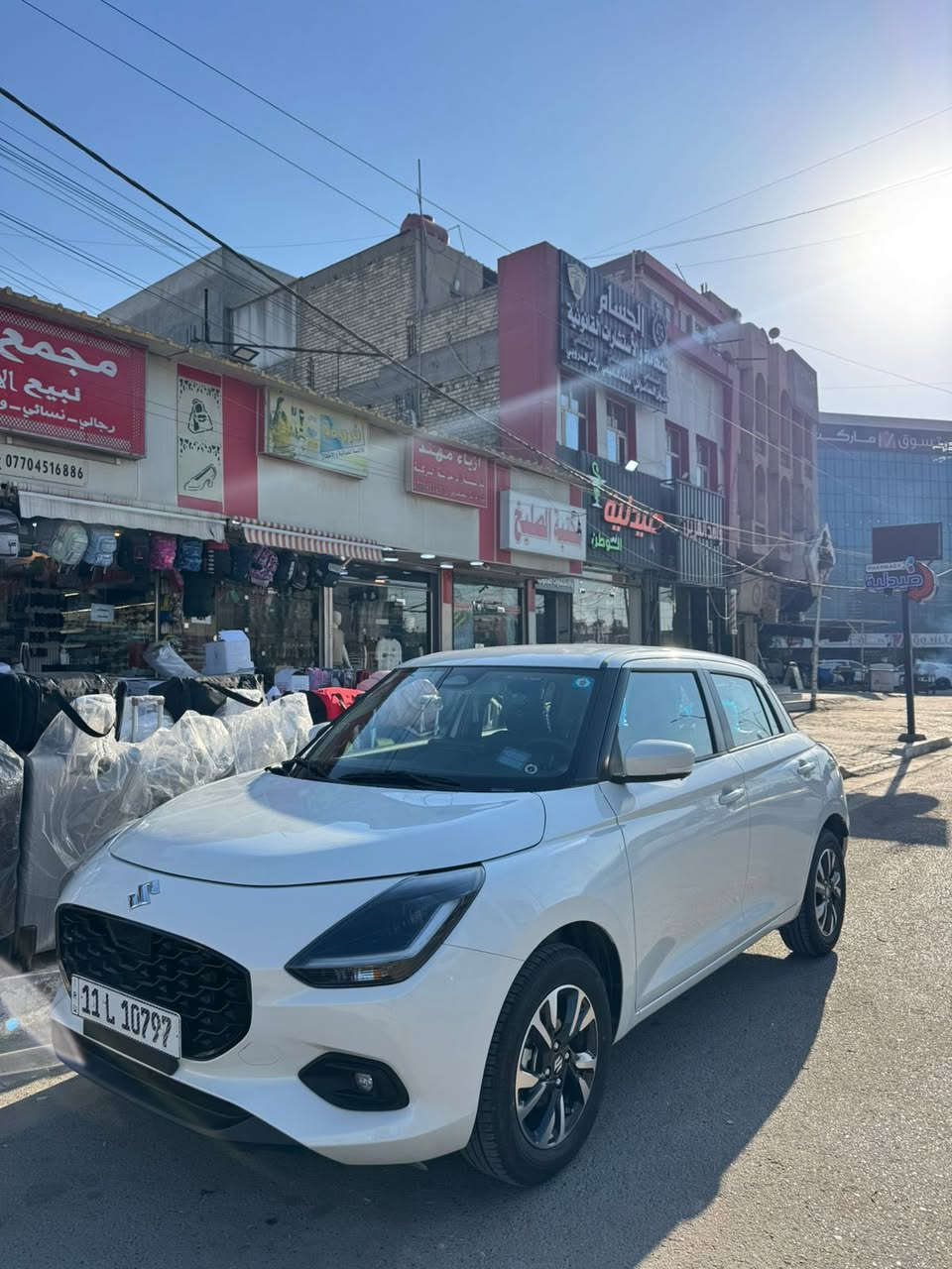 السلام عليكم السعر مناسب جداً
شوف خواتها بسوك بيع او مراوس حسب القناعه
سازوكي سويفت  Suzuki Swift 🇯🇵
2025
Hybrid
بصمه + بصمه ابواب 
شاشه + كامره خلفيه 
تحكمات ستيرن اربع جهات 
قياده ذاتيه + تحديد مسار
شفتات ستيرن 
رادار امامي 
رادار خلفي 
رادار جانبي 
حساسات خلفيه
لايت زينون عدسه 
بروجكتر زينون عدسه 
اشاير مري + مري شفط 
كشاف ضباب 
تبريد بيانو 
مانع انزلاق 
اوتو ستوب 
تكون مجهزة بـ 6 إيرباغات

ماشيه فقط 9000 قابله لزياده اخت الزيرو حرررره تحويل ثاني يوم مباشر باسمي

رقم بغداد الجديد 

مكان السيارة بغداد الصليخ
 
سعر السيارة 115وبيها مجال بسيط 

الاتصال ***********

السيارة مكفولة
