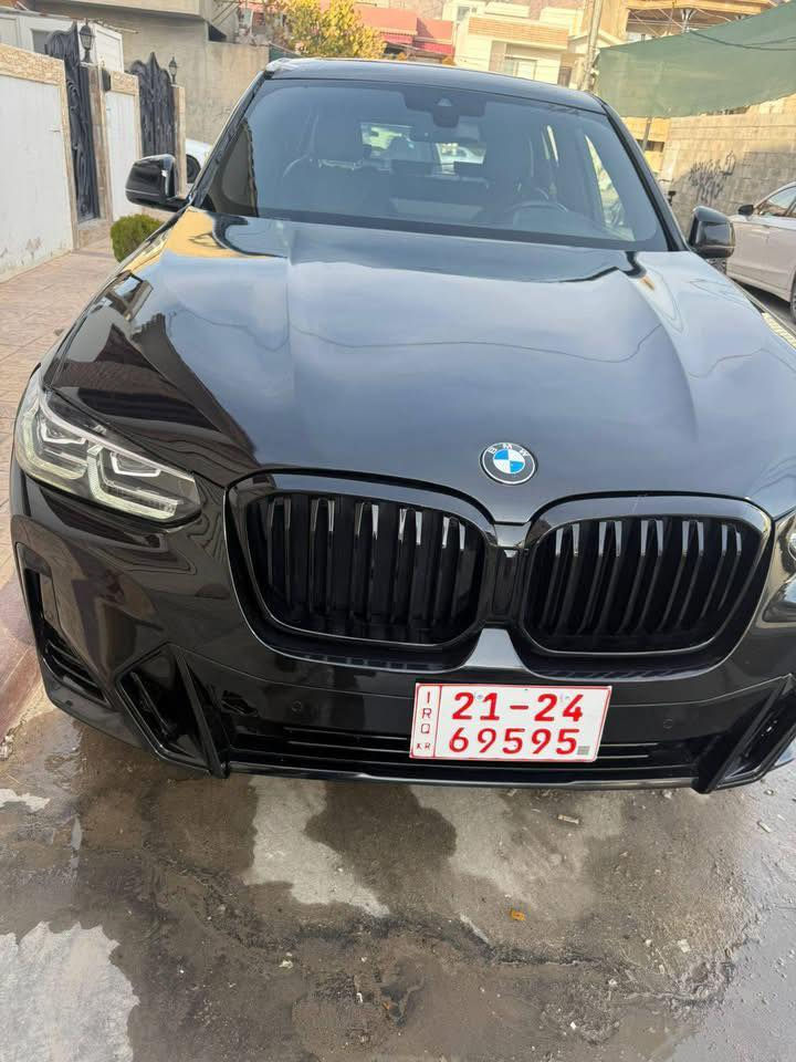 BMW X3 2022
السلام عليكم للبيع بسعر مناسب  رقم سليمانيه 
M pakage بلادي 
ماشيه ٢٨ 
بانوراما 
بردات 
بصمه ابوآب
صندوق كهرباء  بلقدم 
ايرباك فقط برده
 بيها ضرر  قماره  والسياره مصبوغه عام   
السعر ٢٢٠ 
للاستفسار *********** مكاني بغداد
