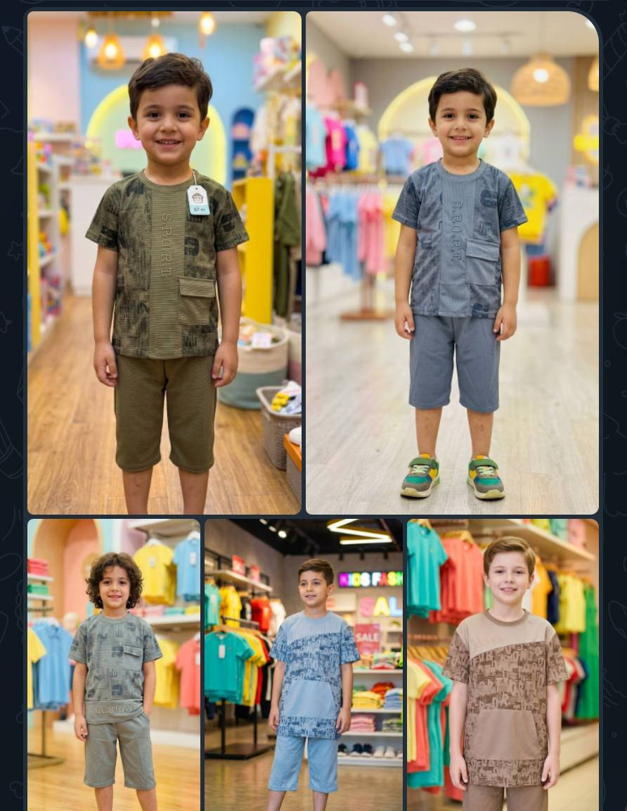 تصفية 188 قطعة مشكل قياسات و موديلات كلة جديد وليس باله او مستخدم اقل من سعر الجملة تفاصيل الاعداد 👇👇👇

تراك نسائي / العدد 24 قطعة 

تراك أطفال / العدد 36 قطعة 

تيشيرت ياخة شبابي /  العدد 24 قطعة 

تيشيرت شبابي حلقة قياسات كبيرة/ العدد 18 قطعة 

فستان بناتي صغير/ 12 قطعة 

فستان بناتي وسط/ 12 قطعة 

فستان بناتي كبير / 10 قطع

طقم جينز ولادي/ 10 قطع

طقم بناتي جينز/ 10 قطع 

طقم ولادي كتان + طقم بناتي برمودة جينز/ 20 قطعة 

طقم ولادي كتان مع بنطلون جينز 3 قطع/ 12 قطعة

المجموع 188 قطعة السعر راسلني خاص 

توصيل مجاني ، مع دفع عربول على ماستر


**إذا كنت صاحب هذا الإعلان وتريد حذفه لأي سبب، رجاءا أرسل رسالة إلى الدعم الفني**