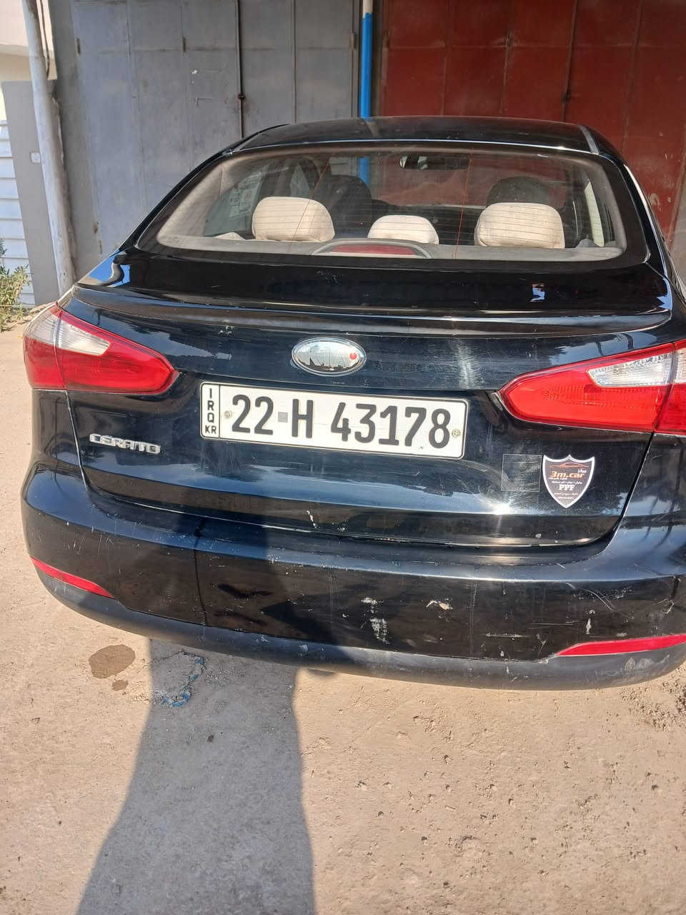 كيا سيراتو خليجي موديل ٢٠١٤ مكفوله  من الصبغ كير مكينه جيد جدأ داخل لونين قطعتين تبريد  مكان ابو غريب  السعر ١١٦ وبيهه مجال شي بسيط (***********) بي واتساب
