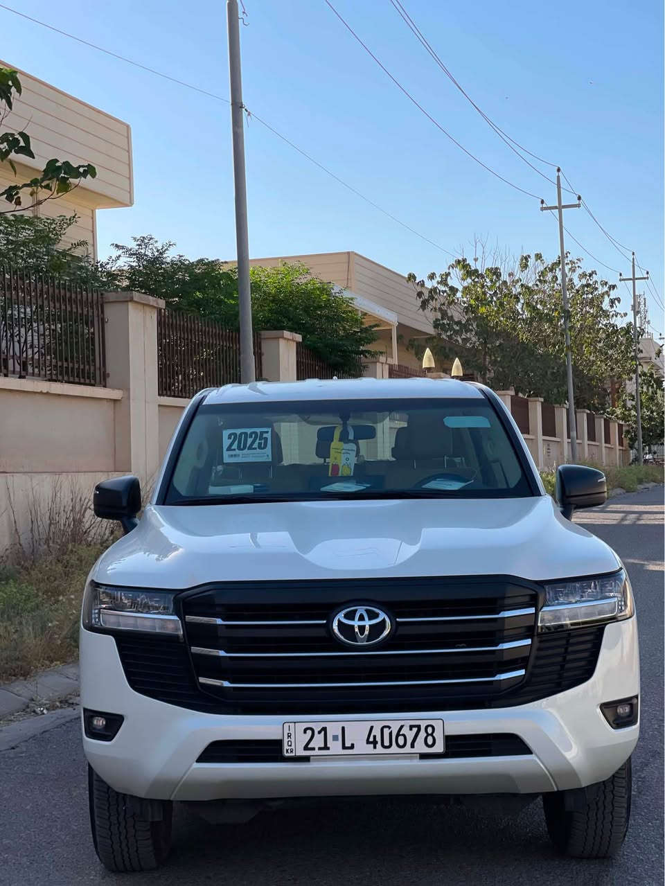 تويتا لاندكروزر موديل ٢٠٢٥ شGX ٣ هه زار روشتوه حيساب سفري بو بكه به ناوي خومه وه يه ***********. *********** شمشمل, السليمانية
