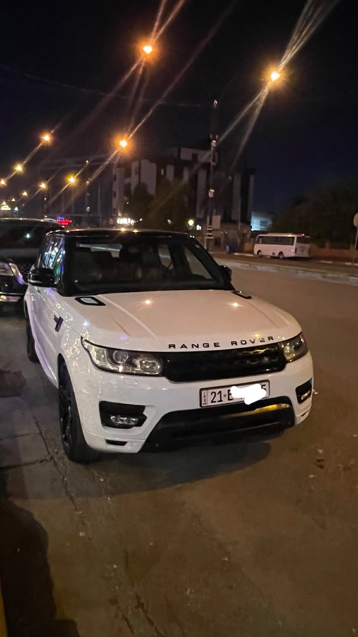 ‏Rang rover sport طياره والله 
السلام عليكم ماكو هيج نضافه ابد بهل موديل 
رانج روفر سبورت اوتو بايغرافي 
فول مواصفات اعلى فئه 
موديل 2014
محرك 8 سلندر سوبر جارج 🚀 510hp🐎
السياره  انظفهن بموديلها جديدة
خليجي وكالة سردار 
السياره يجي عليها اكزوز svr نغمه وصوت قوي 🔥
داخل مشمشي
بانوراما
ابواب شفط
سستم صوت مرديان 🔈
شفتات ستيرن
شاشات
رادار
كامره 360 درجه
كشنات تدفئه تبريد
ثلاجة
صندوك كهربائي شفط
تبريد مركزي قطعتين
وبعد هواي مواصفات فول الفول
السياره مابيها نقص برغي
مكينه مبدله جديد 
كير حداديه كهربائيات كفاله💎
تخم تاير جديد
بلكات جدد
فيت بم عبوه جديد
  حالته ممتازه ١٠٠٪؜ 
شرط الفحص
رقم سلمانيه 
السعر 278
جاهزة مكاني بغداد المنصور
رقمي 
***********
