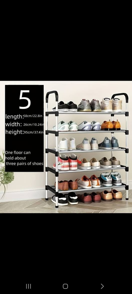 ستان حذاء ستيل
5 رفوف
نفس الكدامكم بصوره

سعر 10

كميه محدوده❌


**إذا كنت صاحب هذا الإعلان وتريد حذفه لأي سبب، رجاءا أرسل رسالة إلى الدعم الفني**