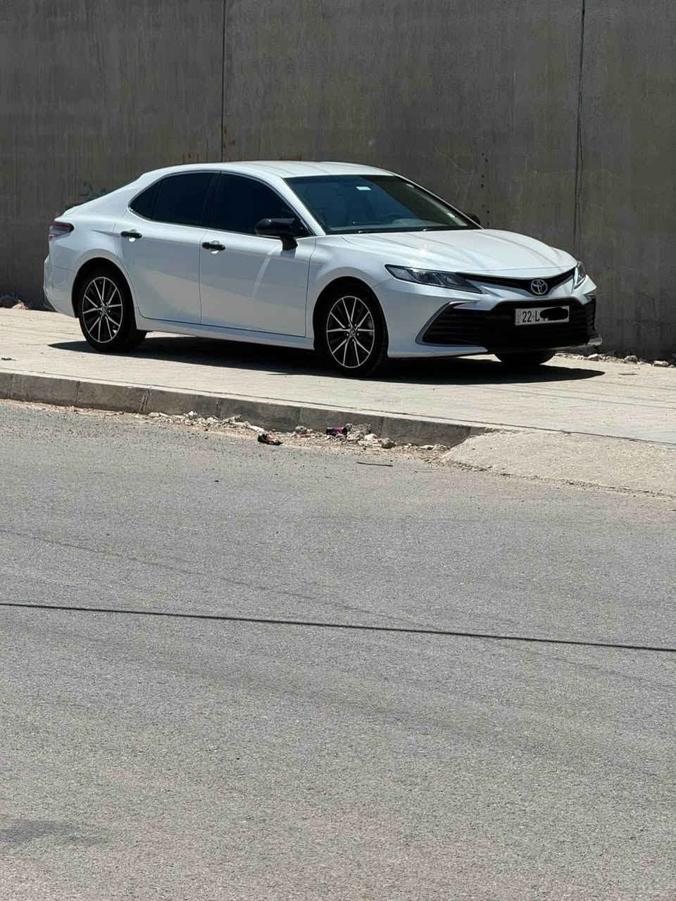 Camery 2022 LE خەلیجی سفری شەریکە 
سەید نەهرۆ بێ سبوغ بێ لێدران دەرکەیەکی لای سایەقی ٢ پەنجەی pdr لێواری بۆنیدی ١ پەنجەی pdr
سەیارەکە بێ سبوغە
١٠٨ هەزار کم رۆشتووە
سەیارەکە بێ سبوغە 
فوللە بەس بەسمە و سلایت نیە 
سحری ٢٠٧ وەرەقە و مەجالێ برایانە
*********** أربيل, العراق
