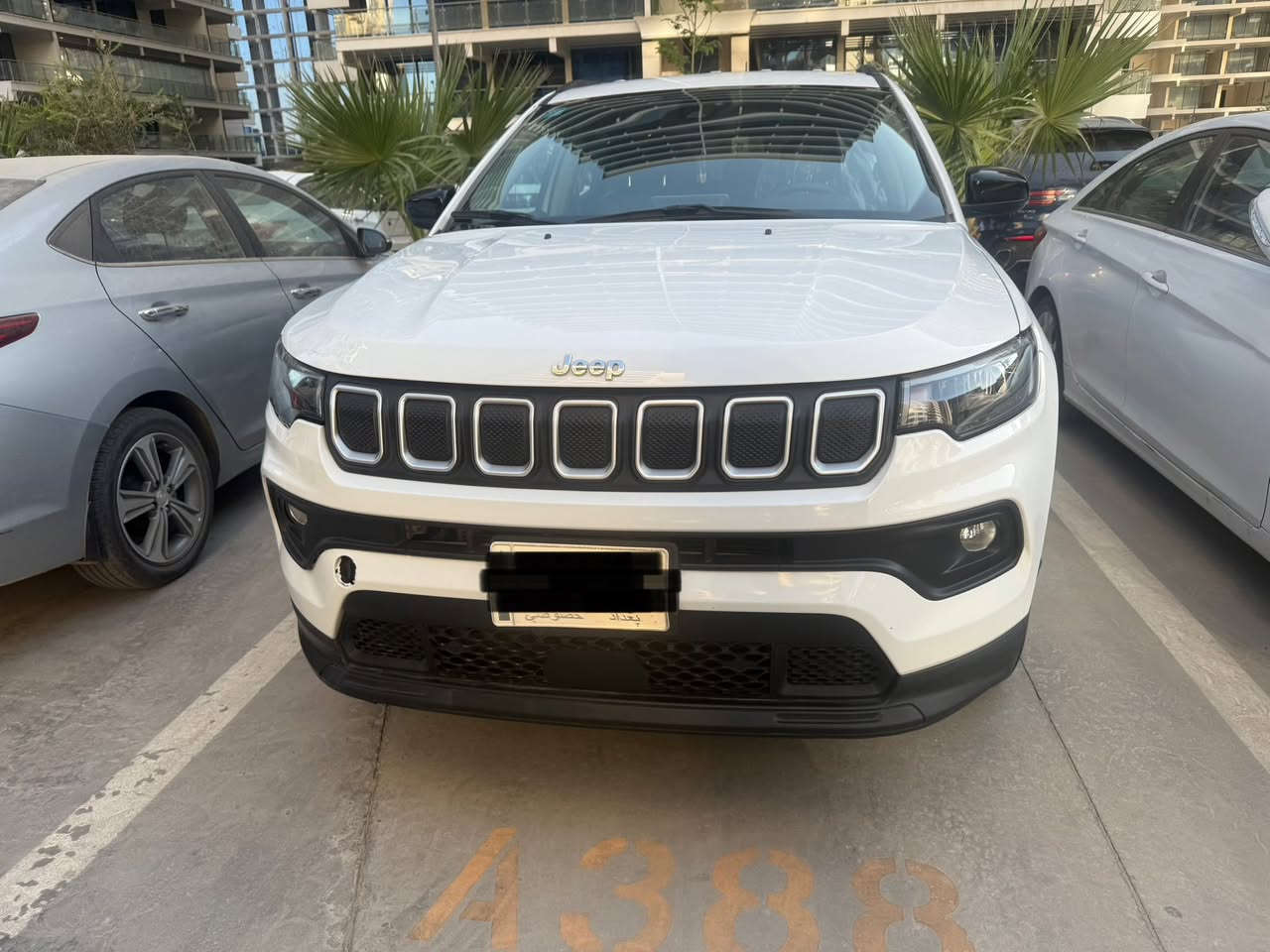 السلام عليكم
جيب كومباس لون ابيض للبيع بدون ايرباك

موديل ٢٠٢٢

ماشيه ٢٢ الف ميل 

محرك ٢٤٠٠  المرغوب

السياره   جديده و معروفه مواصفاتها ، فول عدا الفتحه 

رادار ونقط عمياء وفور ويل 

السعر المطلوب ١٦٠ ورقه وبيها مجال بسيط

السياره حادثها صبغ شبر من البنيد + صبغ قبغ الجنطه

للستفسار الاتصال ***********
