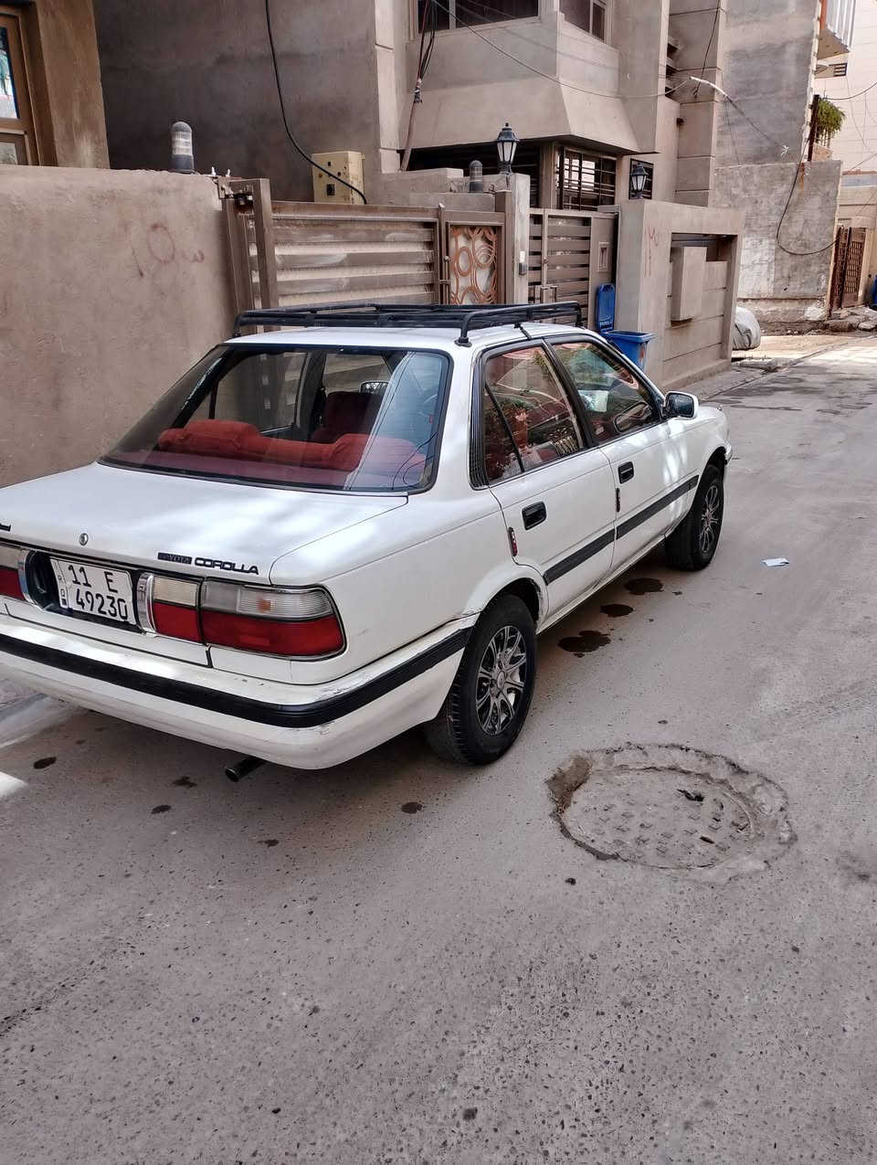 السلام عليكم
متاح كورلا 91  بغداد سنوية 30 باسمي محرك 1600 حاوية كير دنفش 5نمر المرغوب حدادية جديدة صبغ مابيه عدا غشم الجاملغ وركن البنيد جهة اليمين تبريد عاطل بيه رصعات  سعر 43 وبيه مجال حك الجية واذا مراوس كورلا ستيشن 

***********
