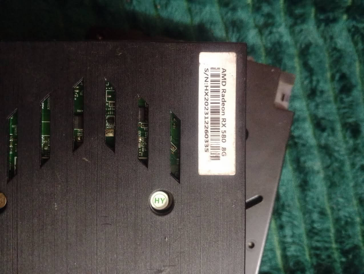 كروت عدد ثنين فحم
RX580.    8g 
السعر 50 
واتساب ***********
