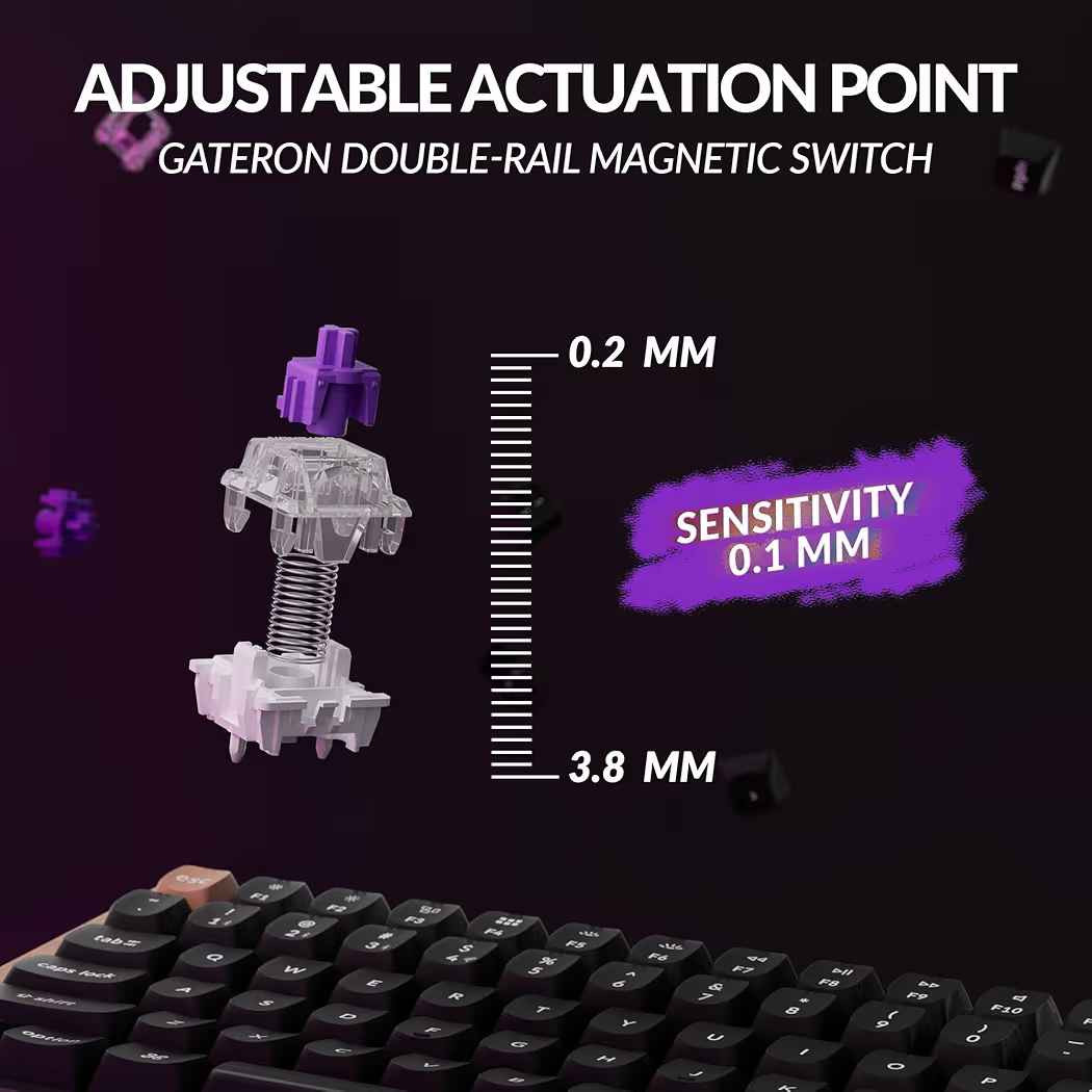 Keychron K2 HE Rapid Trigger Wireless Custom Keyboard with Hall Effect Gateron Double-Rail Magnetic Switch, QMK 2.4 GHz Bluetooth 5.2 RGB Compatible with Mac Windows Linux (Aluminum + Wood) أربيل, العراق


**إذا كنت صاحب هذا الإعلان وتريد حذفه لأي سبب، رجاءا أرسل رسالة إلى الدعم الفني**